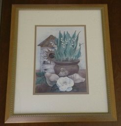 Martha Robinson Lily Of The Valley Framed Print