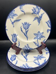 Royal Stafford Tulipa Dinner Plates - 4 Pieces