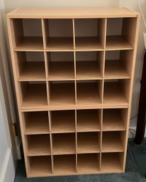 24 Cubbie Storage Shelving Unit