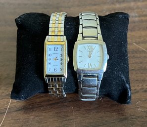 Seiko Stainless Steel Watches - 2 Pieces