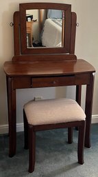 Vanity Desk With Bench