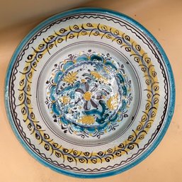 Hand Painted Ceramic Wall Plate