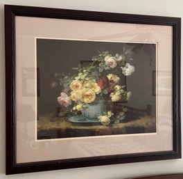 Elizabeth Parsons Summer Flowers Print Framed