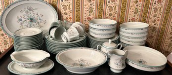 Noritake Japan 'Paradise' China Set #8334 W80 , 54 Piece Lot