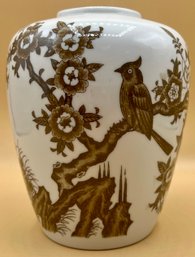 Earth Tone Ginger Jar Vase