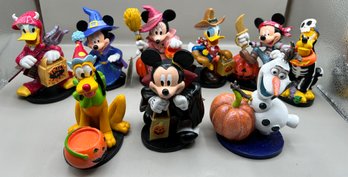 Disney Character Collectibles, 9 Piece Lot