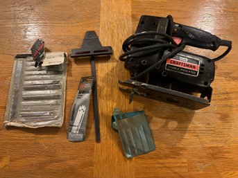 Sears Craftsman Double Insulted Saw & Accessories
