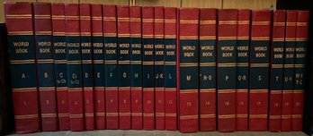 The World Book Encyclopedia 1964 Hardcover Books - 20 Pieces