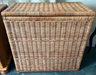 Wicker Laundry Basket