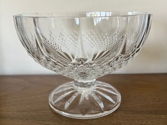 Cristal D'Arques Longchamp Crystal Pedestal Bowl
