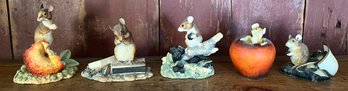 Border Fine Arts & Robarts Assorted Mice Figurines - 5 Pieces