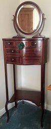 Antique Victorian Mahogany Mirrored Vanity