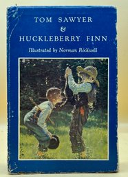 Boxed 'The Adventures Of Huckleberry Finn' By Samuel L. Clemens And Illustrated By Norman Rockwell