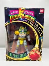 Mighty Morphin Power Rangers King Sphinx  Evil Space Alien New In Box