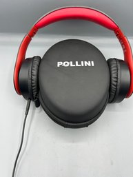 Pollini Headphones With Travel Case