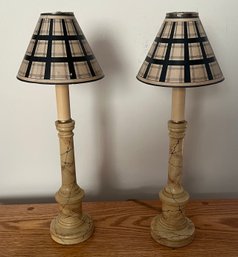 Matching Table Top Lamps - 2 Pieces