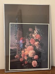 Floral Print Framed