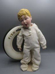 Franklin Heirloom Dolls 'Fisk Corporation' Boy Doll /1985