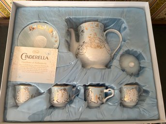 Disney Cinderella Tea Set Limited Edition Of 3000 New In Box