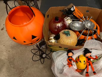 Assorted Lot Of Halloween Decor