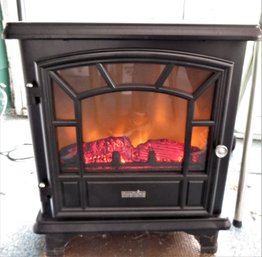 Fireplace Stove Heater Twin Star Chimney Free Classic Flame Dura Flame Infrared DFS-550-7 /NO REMOTE