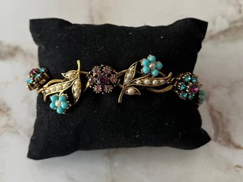 Vintage Floral Bracelet