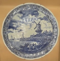 Royal Delft Ceramic Wall Hanging Plate