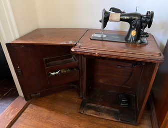 Singer 1949 Sewing Machine Cabinet Serial #AJ325935