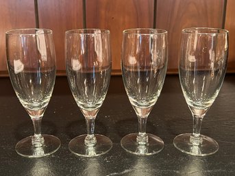 Short Champagne Glasses - 4 Pieces