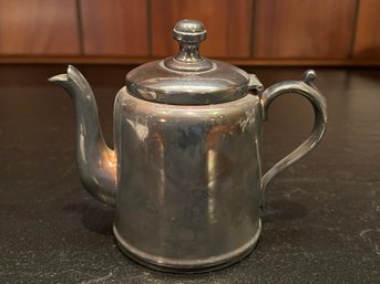 Quadruple Silver Plated Plated Tea Pot
