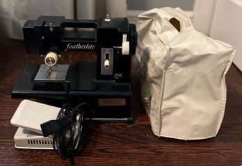 Featherlite Sewing Machine With Accessories