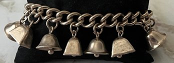 Vintage Bell Charm Bracelet