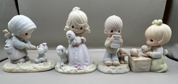 Precious Moments Figurines, Lot Of 4