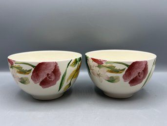 Gein France Volupte Flower Bowls - 2 Pieces