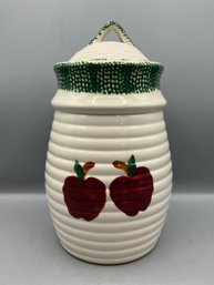 Alco Ceramic Apple Cookie Jar