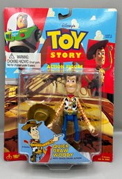 Disneys Toy Story Action Figure Quick Draw Woody New In Box