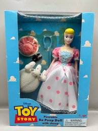 Disneys Toy Story Poseable Bo Peep Doll With Sheep New In Box