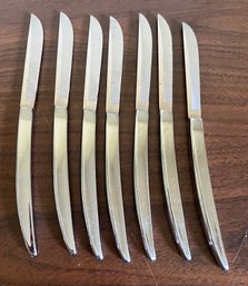 Towle Stainless Steel Steak Knives - 7 Pieces