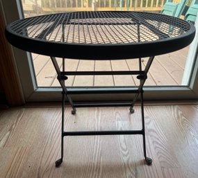 Wrought Iron Bistro Table