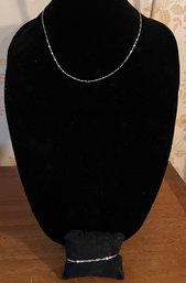 Sterling Silver Necklace & Bracelet - 2 Pieces