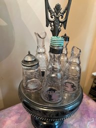 Silver Plate Cruet Set