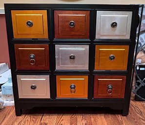 Contemporary 9 Drawer Decorator Chest