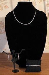 Braided Costume Jewelry - 4 Pieces