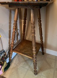 Antique Barley Twist Leg Table