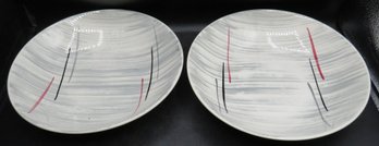 Prim Rose China Bowls Hand Painted Under Glaze - Set Of 2