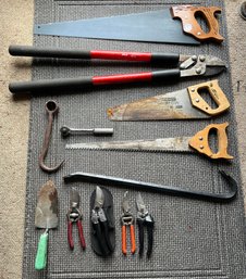 Hand Tools & Garden Tools Assorted Lot Of 12 Pieces