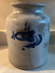 Antique 1.5 Gallon Stoneware Crock