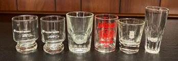 Assorted Shot Glasses - 6 Pieces