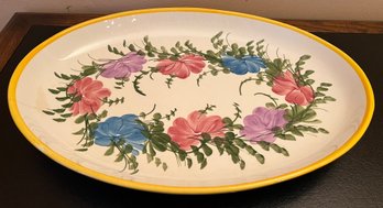 Valenti Hand Painted Serving Platter Made In Italy