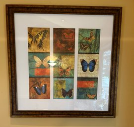 Butterflies Framed Wall Decor